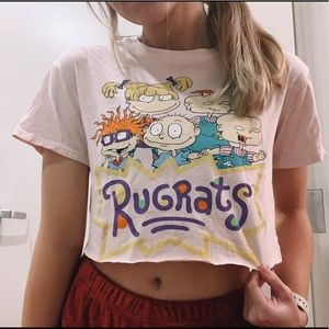 Vintage Rugrats Cropped T-Shirt